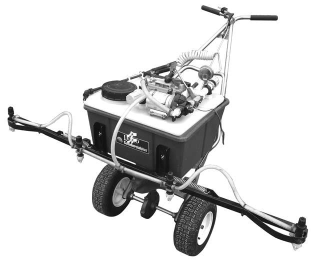 Gregson-Clark SPREADER-MATE Operator s Manual Model SM-B with 62 Boom The Spreader-Mate is a self-contained, drop-in tank unit to convert your spreader into a spray applicator.