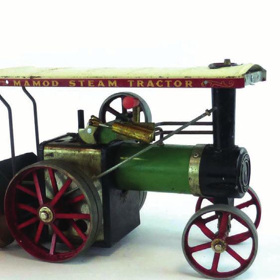 boxed 700 A Mamod TE1a traction engine and