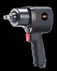 Working Torque 3/8 AIR IMPACT WRENCH 7640 Composite motor housing provides lightweight design Engineered with quiet noise reduction technology Twin hammer mechanism provide a powerful yet smooth and