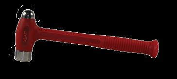 and safety by eliminating breakage Reduces noise when striking metal objects such as slugging/striking wrenches Red color provides high visibility Ball Pein style ideal for punches and chisels as