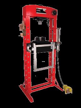 50 TON SUPER DUTY SHOP PRESS 854ASD Shatter resistant polycarbonate guard for added operator safety Includes 2 pc press plate set and 10 pc pin and bearing