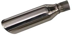 401543 2004-2007 Chrome Over Plastic Grille 2003-07 DIESEL EXHAUST This Turbo-back Performance Diesel System features huge, highflowing, 4 mandrel-bent stainless steel tubing, and a polished 5