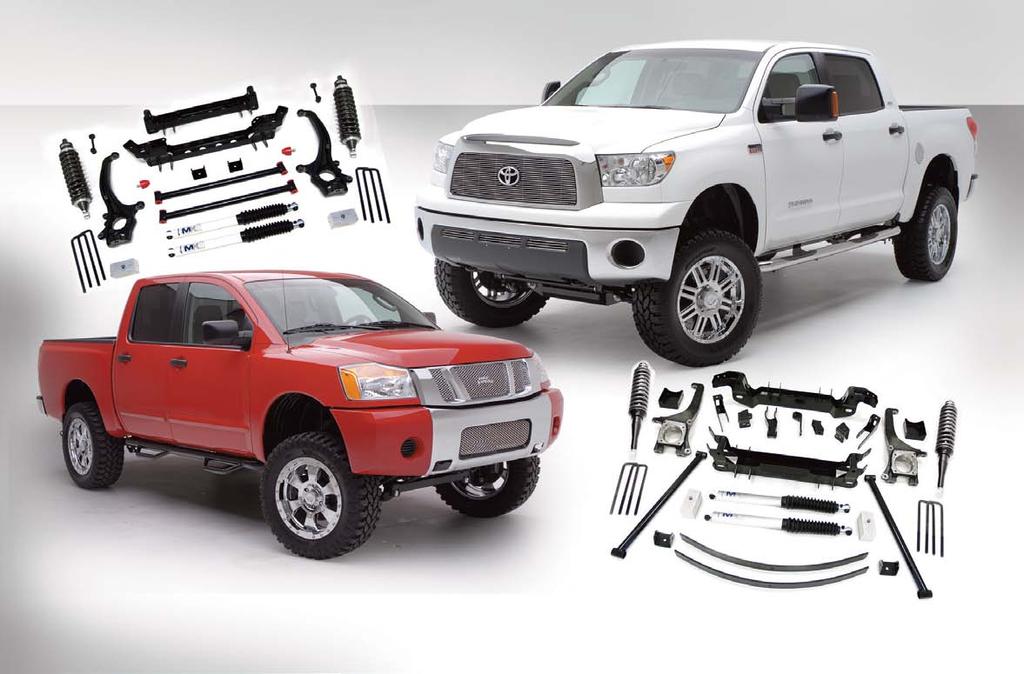 NISSAN/TOYOTA TUNDRA Vehicle shown with Pro Comp 6" Suspension System w/ 35