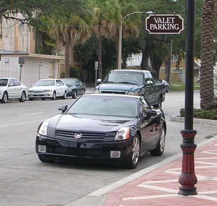 Parking Improvements April 3, 2008 The study team notes that, on Eau Gallie Boulevard between Pineapple Avenue and Highland Avenue, there is an eight-foot lane that is not currently used for auto