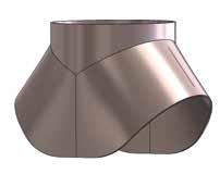 Saddle Pieces (20 bar rating) Butt Welding Fittings Type and Construction Saddle pieces are in accordance with EEMUA 234/13. Saddle pieces up to including 12 in./ 323.9 mm are supplied in seamless.