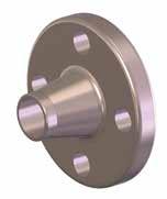 Solid Weld Neck Flanges Flanges Type and Construction The solid weld neck flanges are in accordance with EEMUA 234/5 for 16 and 20 bar systems. The range of sizes covered is ½ in./16 mm to 36 in.