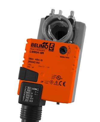 The Belimo Difference 5-Year peace of mind warranty. Competent application assistance thanks to 100% dedication to HVAC Damper Actuators and Control Valves. Free technical support.