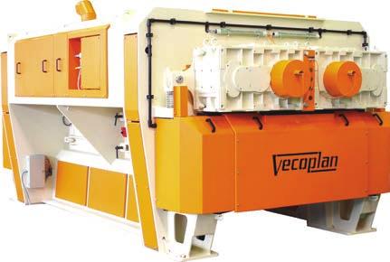 The Vecoplan Airspring Counter Knife delivers three unique advantages over conventional shredder designs. First, it provides a smaller, much more consistent shred size.