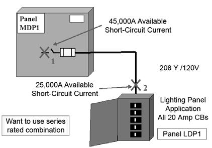 Series Rating: Protecting Circuit Breakers What about the consistency of short-circuit current performance for the commercially available line side (protecting) devices?