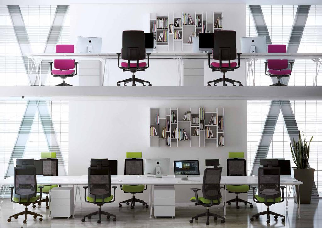AFFINITi Designed by Jean-Louis Iratzoki A contemporary and functional task chair designed to integrate seamlessly with the modern office environment.