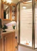 Other standards, new for 004, include: VCR Water purifier faucet in galley Rearview