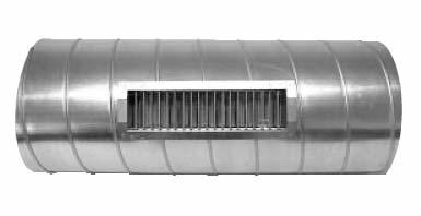 Series C Adjustable Deflection Grilles for Circular Ducting Introduction Gilberts C series provides a range of single and double deflection adjustable deflection grilles suitable for both supply and