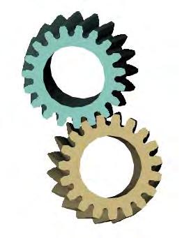Tool like external Beveloid gears. For example, left figure below, the Pinion has a -5 deg.
