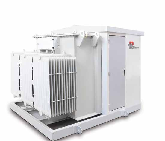 750 W 57 Half Oil Pad Mounted Substation L Special features: One of the special features of half-oil Pad Mounted in comparison the with full-oil Pad Mounted is the separation of the transformer from