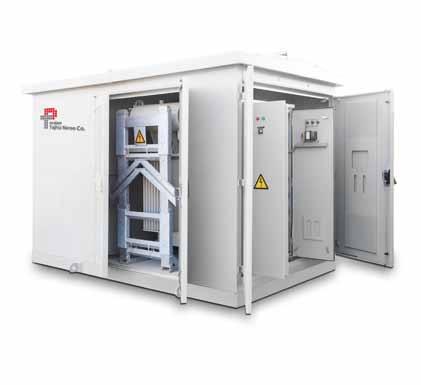 Prefabricated Compact Substation Prefabricated Compact Substation 61 General Features: Advantages > > Non-walk-in substations > > Heat Run Tested to class 10 of IEC 61330 > > Specially designed sand