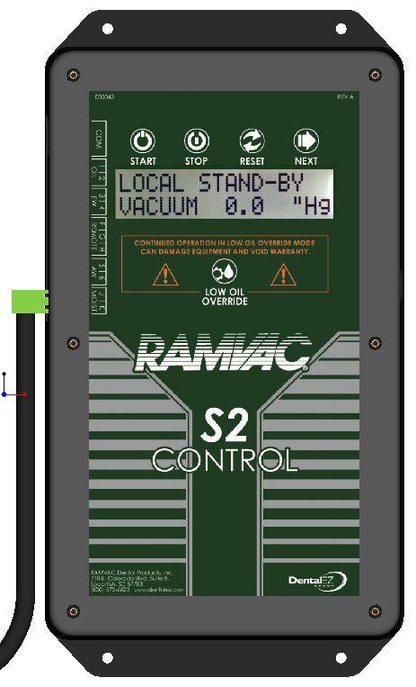Remote Switching Options The RAMVAC can be run continuously