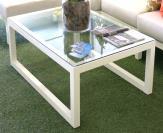 hardwood top SIDE A side table with a difference made from fibre