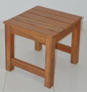 SALIGNA COFFEE design Saligna hardwood SIDE A side table with a difference made