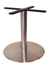Barleaner Max Top: 800mm Ø Base Span: 580mm Height: 1080mm E19-50 Stainless Coffee Base Max