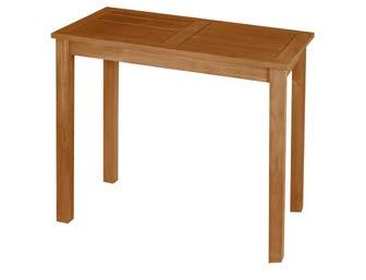 Table Square Height 750mm Available in: 4 seater
