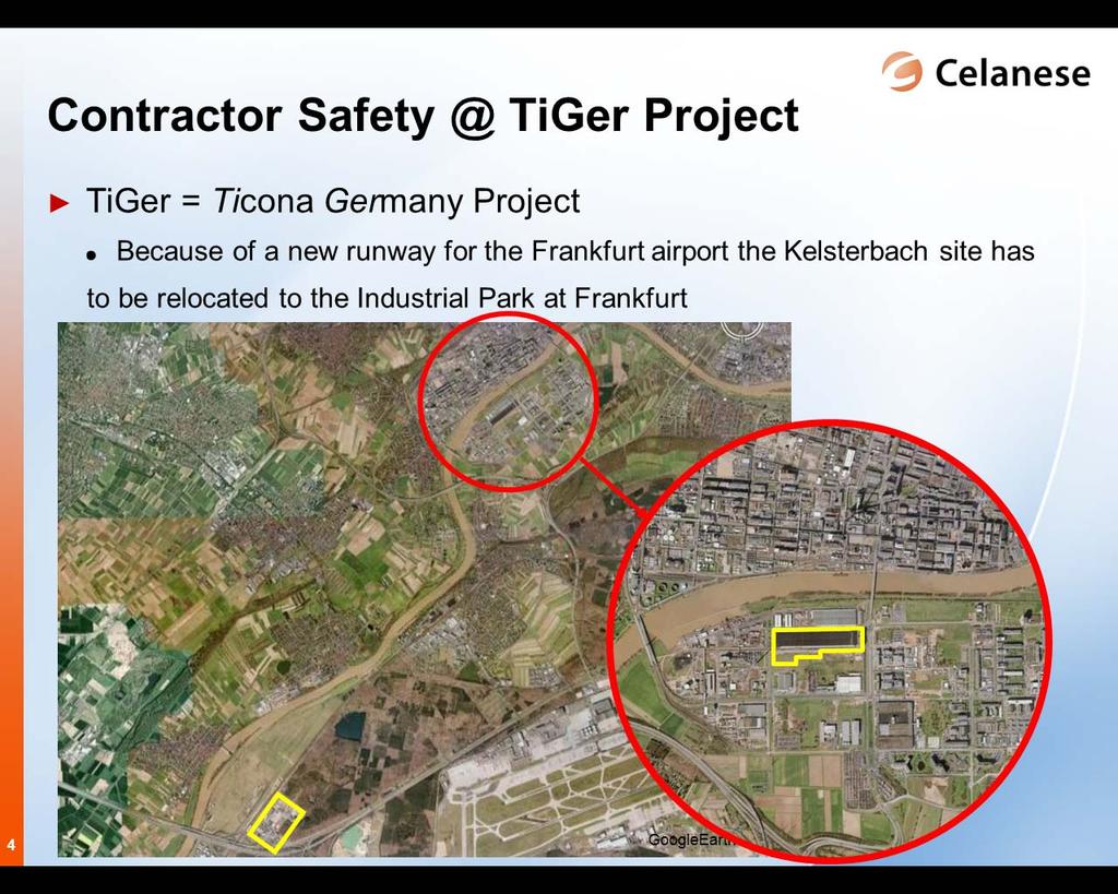 Why did Celanese start contractor safety improvement projects For Celanese safety is a precondition for everything we are doing; therefore expanding safety initiatives also to contractors was a