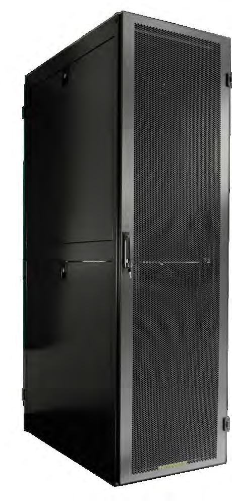 6 Cabinets Fully Vented Server Cabinets/ 42U and 47U All of the same great features of the Enhanced Ventilation Network Cabinet, with premium fully vented front door and a split rear door.