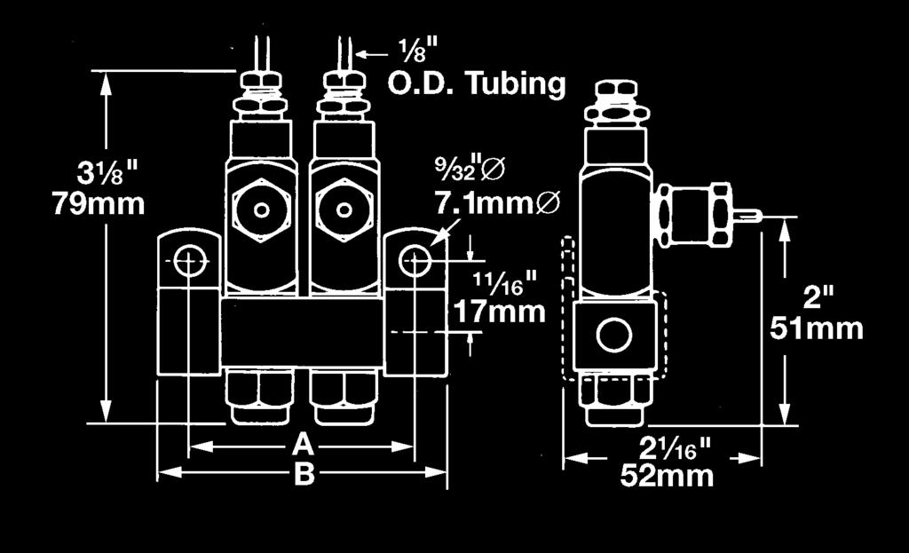 SL-32 For dispensing petroleum-based lubricants with a viscosity up to NLGI No.2 (refer to Design Guide). May be combined in a circuit of injectors SL-33, SL-V, SL-V XL, SL-1 and/or SL-11.