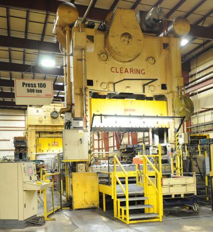 STAMPING PRESSES & FEED EQUIPMENT AMERICAN STEEL LINE MODEL 1000 uncoiler with 6000 LBS coil capacity, 25 max coil width, 79 max coil O.