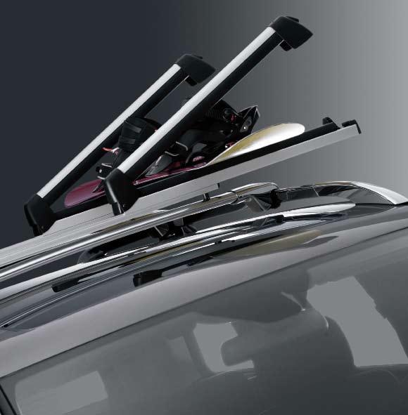 Lockable New Alustyle basic carrier bars Suitable for all roof-mounted carriers Used in conjunction with other roof accessories, the