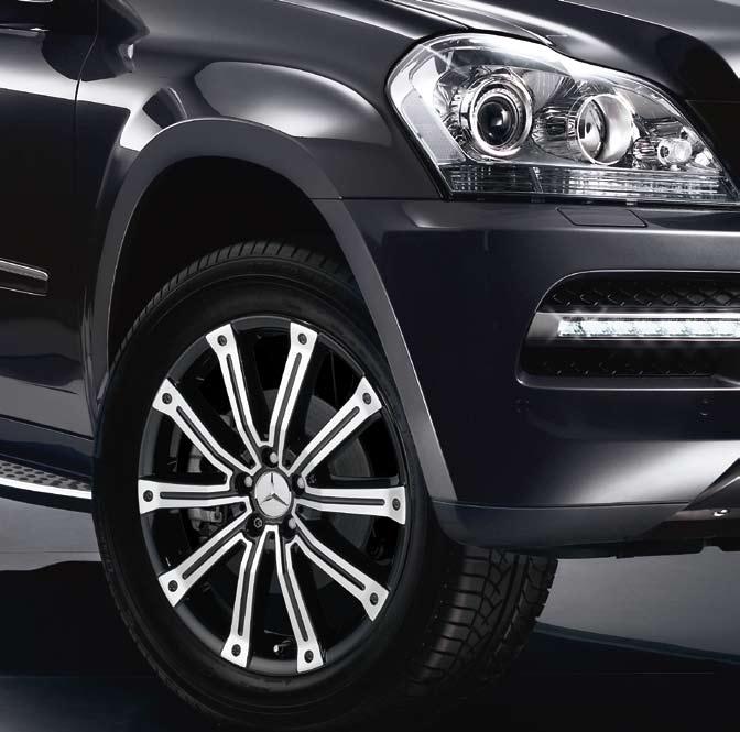 Good looks The GL-Class is a vehicle that oozes style. And when it comes to interpreting its good looks in a highly individual way you have plenty of choices.