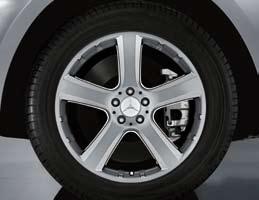 5 J x 19 ET 56 Tyre: 275/55 R19 B6 647 4219 5-spoke wheel Finish: