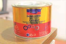 (ETC) SPECIFICATIONS DANA CALCIUM MULTIPURPOSE GREASE SOAP BASE APPEARANCE MP2 CALCIUM SMOOTH AND HOMOGENEOUS MP3 CALCIUM SMOOTH AND HOMOGENEOUS WORK PENETRATION @ 25 C 265-295 -250 OPERATING