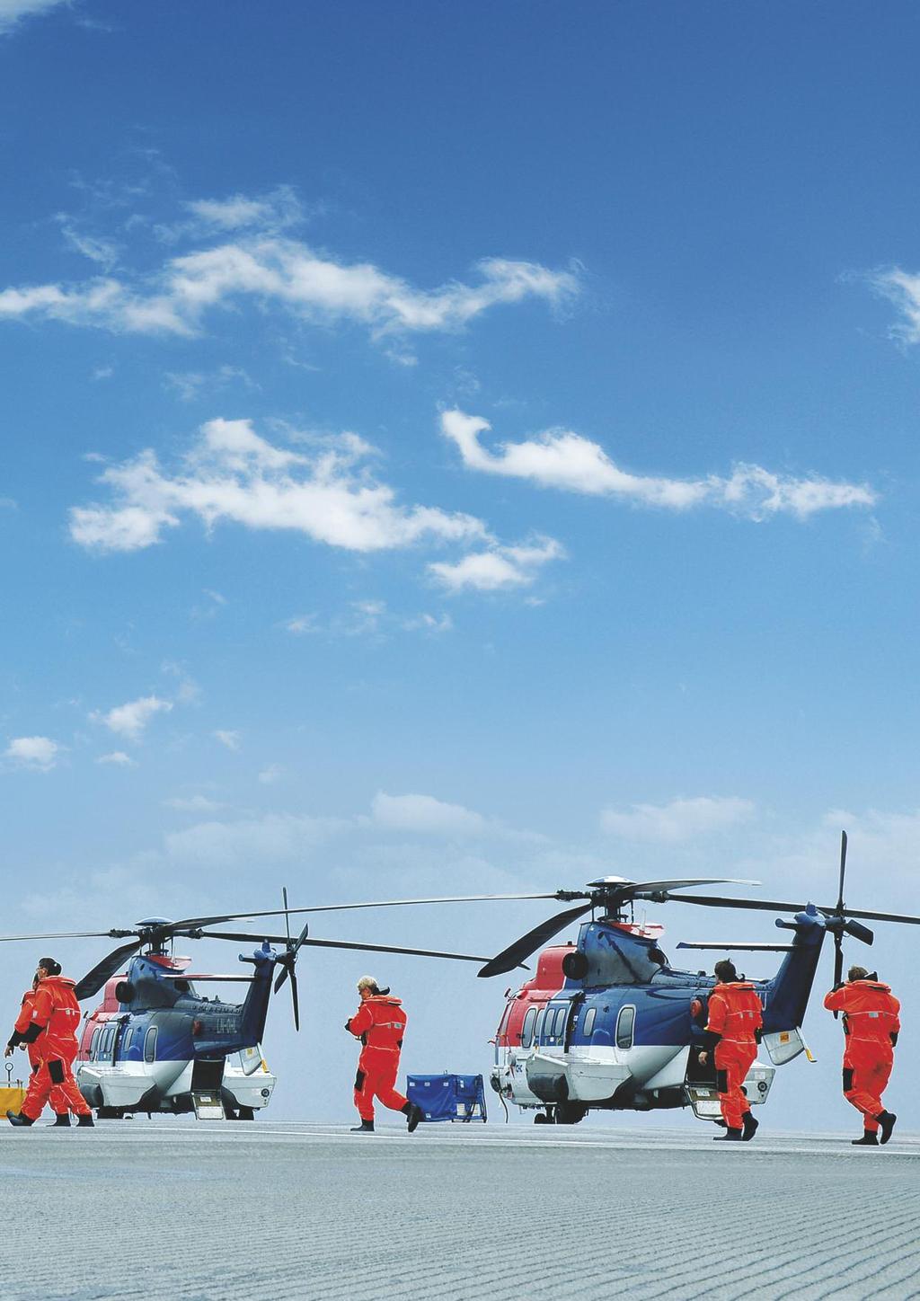 Oil & gas 003 THE VALUE OF EXPERIENCE A winning combination of high technology, simplicity and reliability makes Airbus Helicopters' rotorcraft particularly suited for offshore operations.