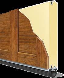 Durable, 4-layer steel construction with Ultra-Grain woodgrain paint finish BEST construction features