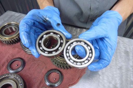 Matching up and Laying Out the Main Shaft Bearings