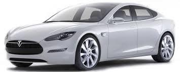 Leaf Tesla Model S