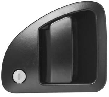 030-2300 Wedge Handle This flush mounted paddle handle is designed specifically for medium to heavy-duty off-highway vehicle entrance doors that require remote actuation.