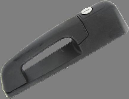 (ergonomics) than conventional push button or paddle handles; includes