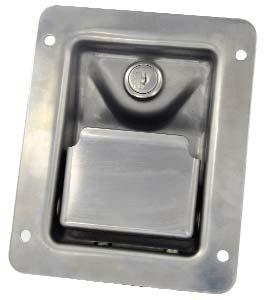 030-0185 Stamped Steel 2-Point Handle This compartment latch was designed for light to medium duty storage and compartment doors.
