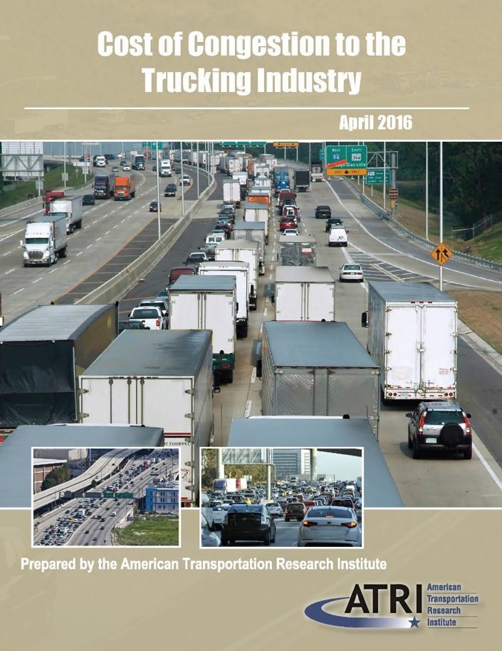 Cost of Congestion Congestion on U.S. NHS cost trucking industry $49.