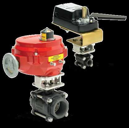Valves in this range feature investment cast 3 piece construction, Carbon Steel housings and Stainless Steel balls and stems with NPT threaded connections.