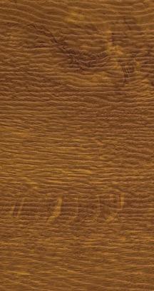 "Golden oak" colour accurately renders the natural character of a traditional wooden surface. "Walnut" colour imitates the classical deep brown shade with distinct rings.