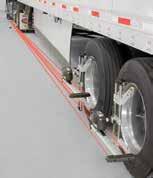 trucks and buses with low-hanging bumpers or air
