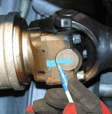 Remove the spindle bearing from the steering knuckle using a 15mm socket. Remove the inner O-Ring from the steering knuckle.