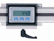 right-mounted drylin W measuring system External Display Assembly right sided Installation size Rail width Carriage length E Technical data Page 1077 Part No.