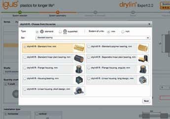drylin CAD configurator: Generate complete 3D models for drylin linear technology to your specifications The igus CAD online configurator