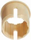 drylin R- round shaft guide drylin R sliding discs Product range Large force displacement on different surfaces drylin R lin clip Product range Clip-in liners drylin R- round shaft guide s RSD J--06