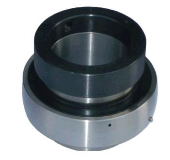 STAINLESS STEEL BEARING INSERT SSA200 SERIES Ring & Balls Slinger and Retainer Seal Tolerance Bearing-grease Nitril rubber (NBR) P0 (ABEC1) Mobil FM222 food grease (FDA) BEARING NUMBER DIMENSIONS
