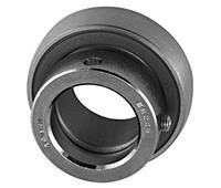 STAINLESS STEEL MINIATURE BEARING INSERT SU000 MU000 Ring & Balls Slinger and Retainer Seal Nitril rubber (NBR) Eccentric Collar Locking Nylon Retainer Contact Seal Spherical O.D.