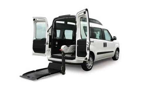 fiat doblò fiat talento APPLICATIONS The Fiorella Wheelchair Lift can be installed on a wide
